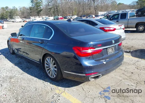 2016 BMW 740I from USA, damaged, VIN WBA7E2C50GG546797